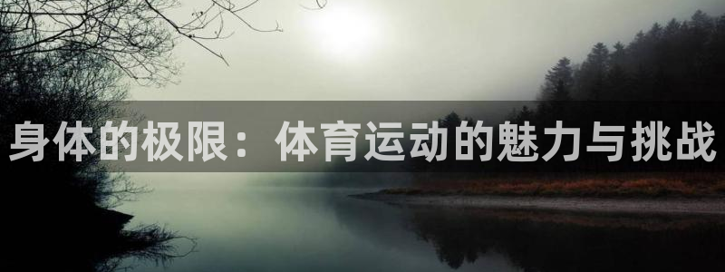 身体的极限：体育运动的魅力与挑战